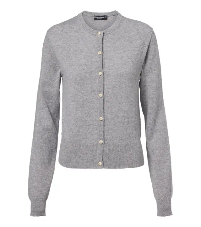 Embellished cashmere cardigan