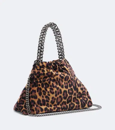 Stella McCartney Falabella Mini leopard-print top-handle bag | Thumbnail 2