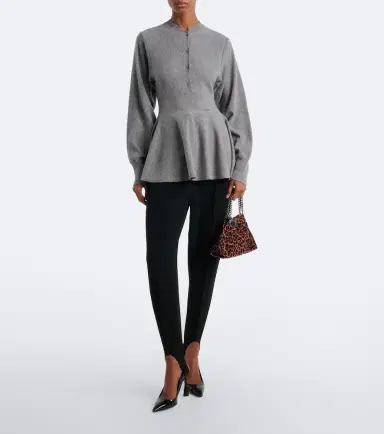 Stella McCartney Falabella Mini leopard-print top-handle bag | Thumbnail 6