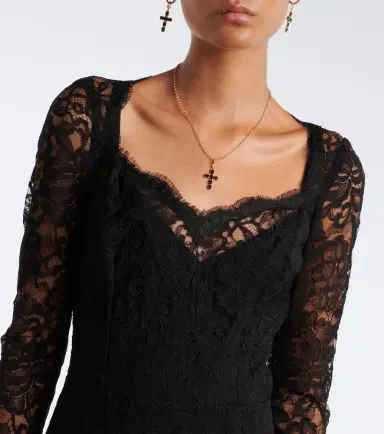 Dolce & Gabbana Lace midi dress | Thumbnail 3