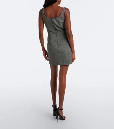 Dolce & Gabbana Wool tweed minidress | Thumbnail 3 Dolce & Gabbana Wool tweed minidress | Thumbnail 3