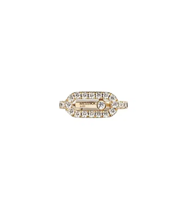 Messika Move Uno 18kt gold ear cuff with diamonds