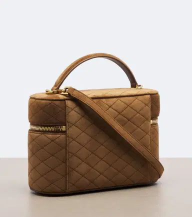 Saint Laurent Gaby Large suede vanity bag | Thumbnail 3