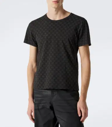 Gucci GG cotton piqué T-shirt | Thumbnail 3