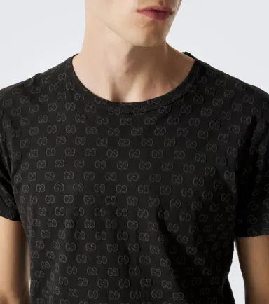 Gucci GG cotton piqué T-shirt | Thumbnail 5