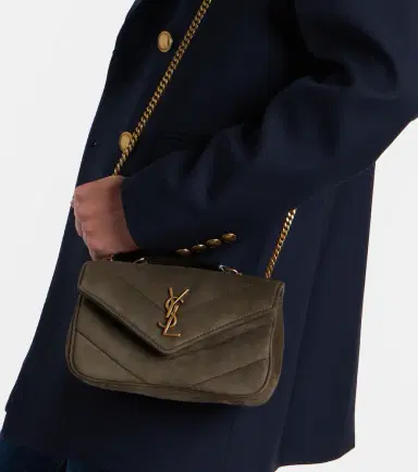 Saint Laurent Loulou Mini suede shoulder bag | Thumbnail 5 Saint Laurent Loulou Mini suede shoulder bag | Thumbnail 5