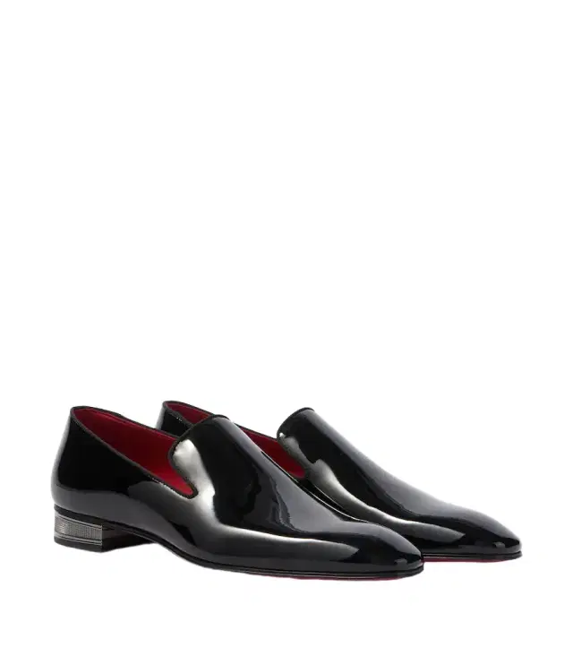 Christian Louboutin Dandelion Galvin patent leather loafers