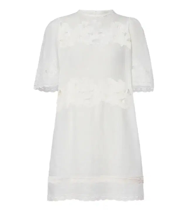 Isabel Marant Reldine broderie anglaise ramie minidress