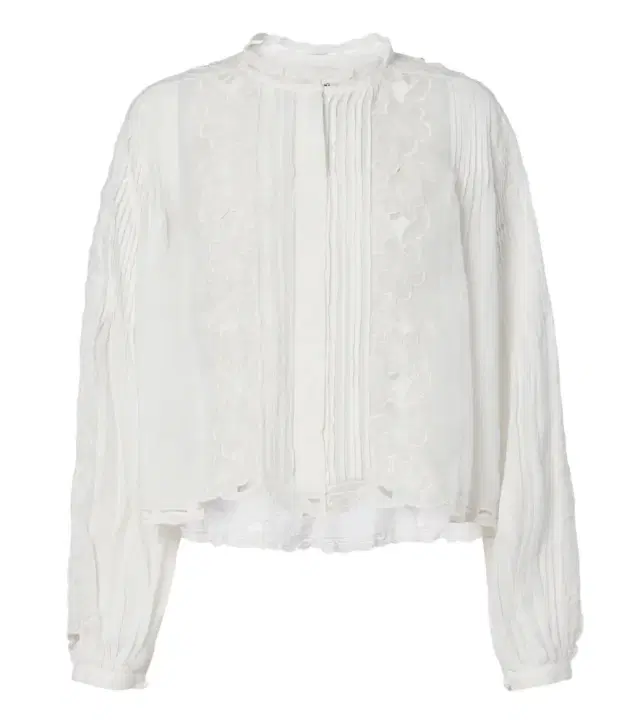 Isabel Marant Rubra broderie anglaise ramie blouse