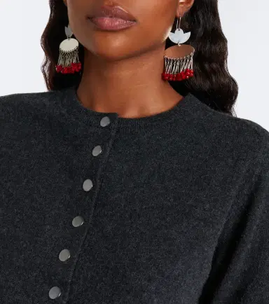 Isabel Marant Idesia wool and cashmere cardigan | Thumbnail 6 Isabel Marant Idesia wool and cashmere cardigan | Thumbnail 6