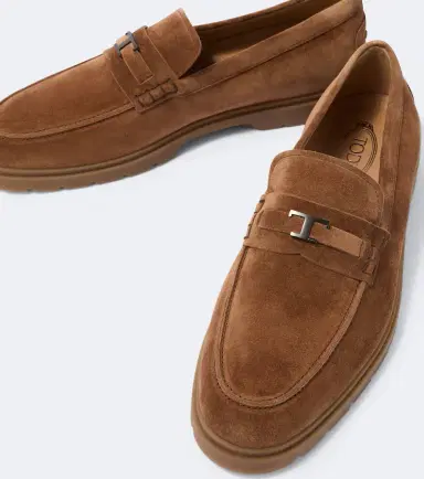 Tod's Suede penny loafers | Thumbnail 6