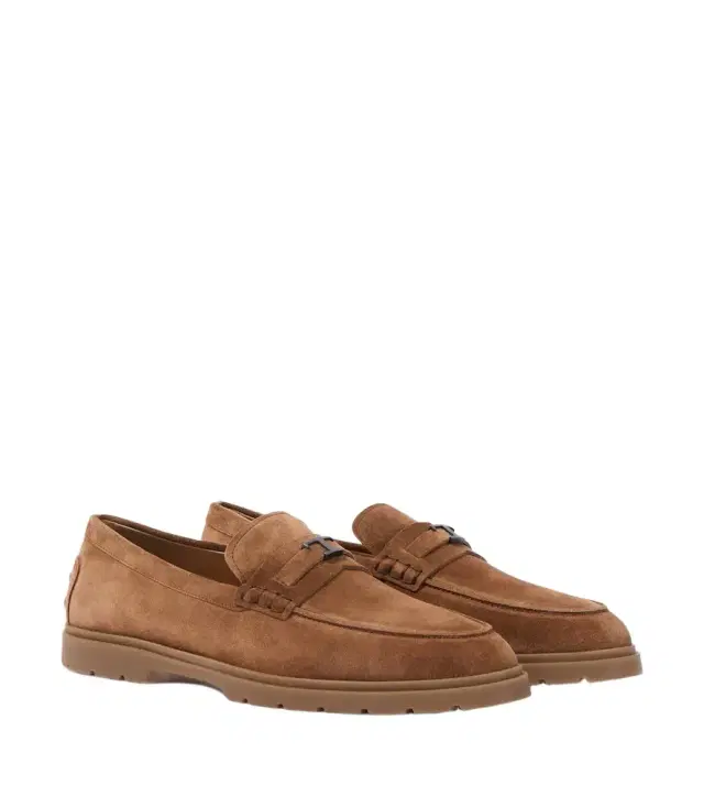 Tod's Suede penny loafers