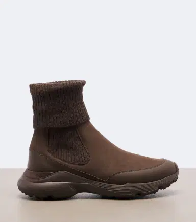 Tod's Knitted leather ankle boots | Thumbnail 2
