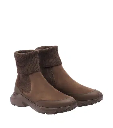 Tod's Knitted leather ankle boots | Thumbnail 1