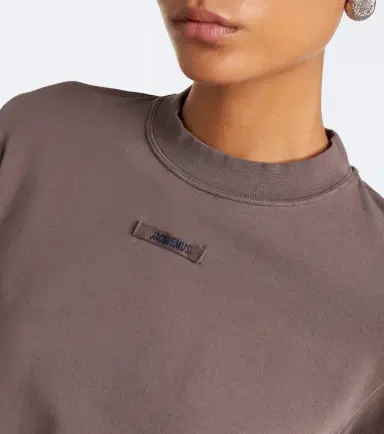 Jacquemus Gros Grain cotton-blend jersey T-shirt | Thumbnail 6