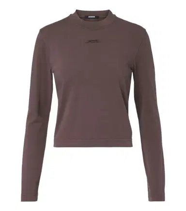 Jacquemus Gros Grain cotton-blend jersey T-shirt | Thumbnail 1