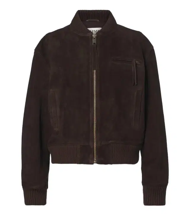 Arma Elysia suede bomber jacket