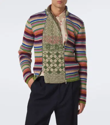 Dries Van Noten Striped wool sweater | Thumbnail 2