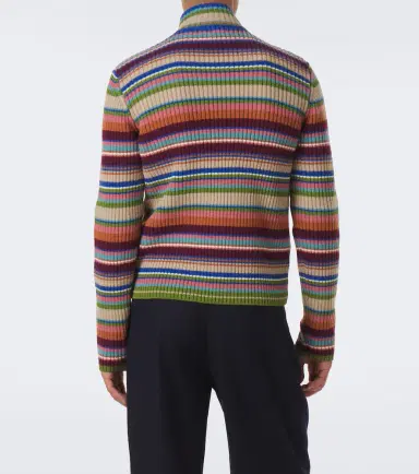 Dries Van Noten Striped wool sweater | Thumbnail 3