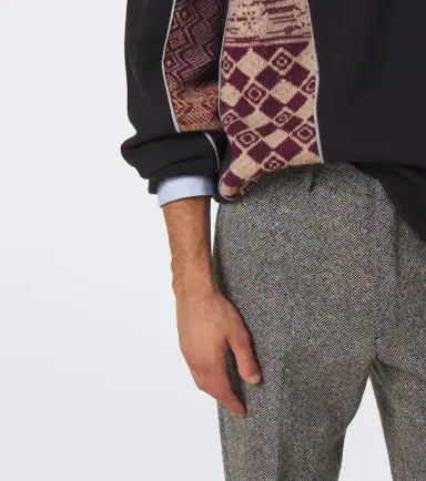 Dries Van Noten Cotton and wool half-zip sweater | Thumbnail 5