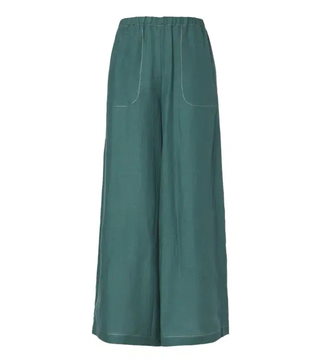 Eres Éblouissant linen wide-leg pants