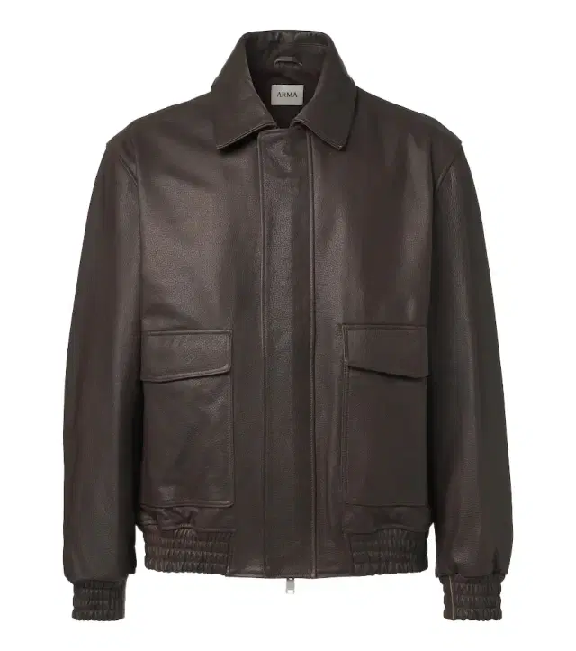 Arma Bari leather blouson jacket