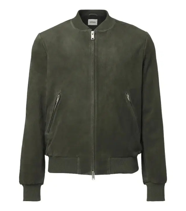 Arma Didier suede bomber jacket