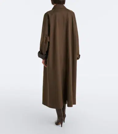 The Row Iza cotton gabardine coat | Thumbnail 3