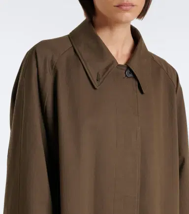 The Row Iza cotton gabardine coat | Thumbnail 5