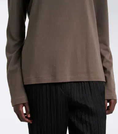The Row Kalto cotton jersey top | Thumbnail 3 The Row Kalto cotton jersey top | Thumbnail 3