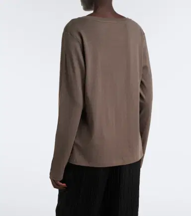 The Row Kalto cotton jersey top | Thumbnail 4 The Row Kalto cotton jersey top | Thumbnail 4