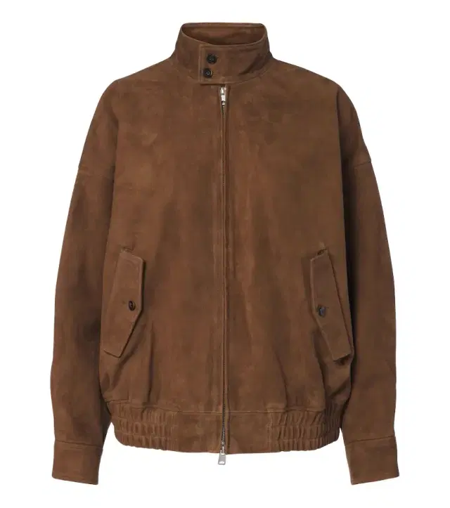 Agolde Blair suede blouson jacket