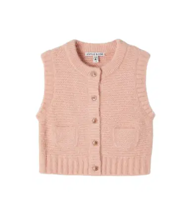 Emile et Ida Alpaca and wool-blend sweater vest | Thumbnail 1