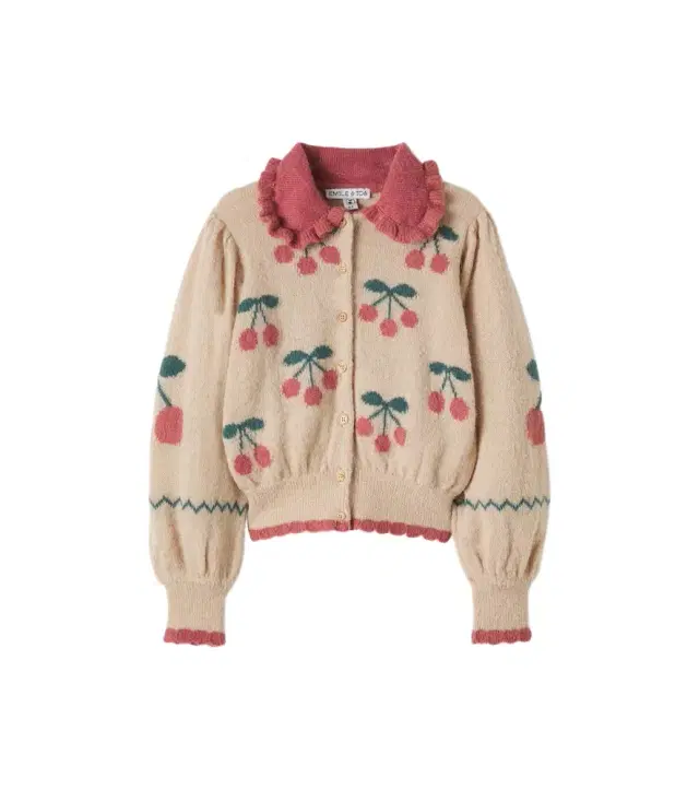 Emile et Ida Jacquard cardigan