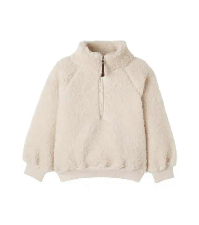 Emile et Ida Teddy half-zip sweater