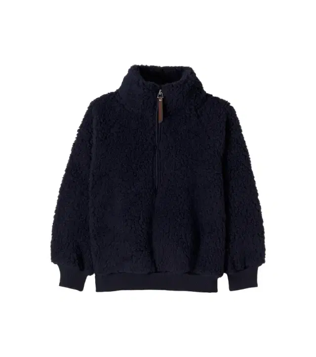 Emile et Ida Teddy half-zip sweater