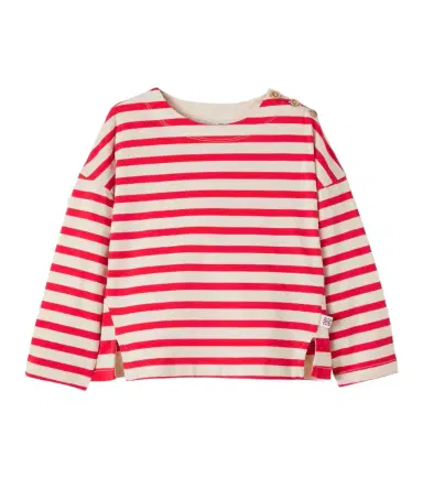 Emile et Ida Striped cotton jersey T-shirt | Thumbnail 1