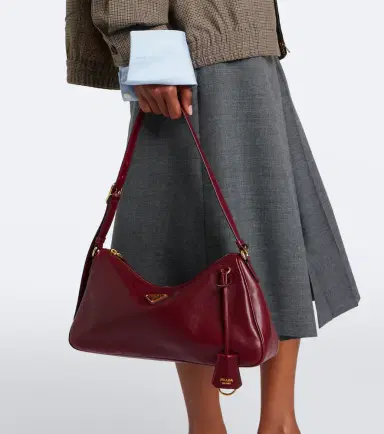 Prada Aimée Large leather shoulder bag | Thumbnail 3 Prada Aimée Large leather shoulder bag | Thumbnail 3