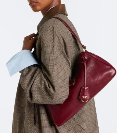 Prada Aimée Large leather shoulder bag | Thumbnail 4 Prada Aimée Large leather shoulder bag | Thumbnail 4
