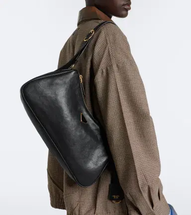 Prada Aimée Large leather shoulder bag | Thumbnail 6 Prada Aimée Large leather shoulder bag | Thumbnail 6