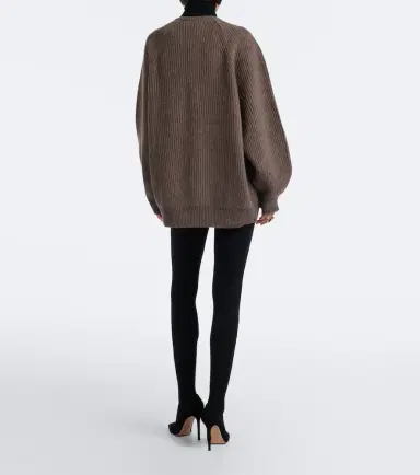 Nour Hammour Whit cashmere and wool tights | Thumbnail 4 Nour Hammour Whit cashmere and wool tights | Thumbnail 4