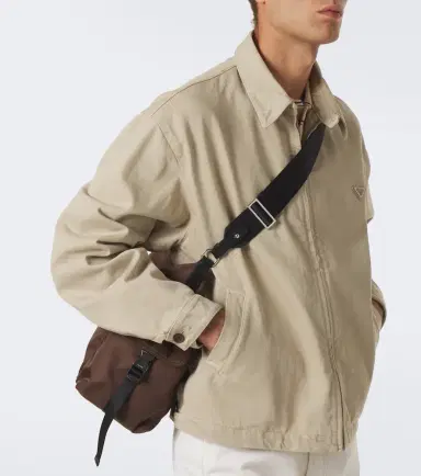 Prada Denim blouson jacket | Thumbnail 4 Prada Denim blouson jacket | Thumbnail 4