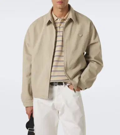 Prada Denim blouson jacket | Thumbnail 5 Prada Denim blouson jacket | Thumbnail 5