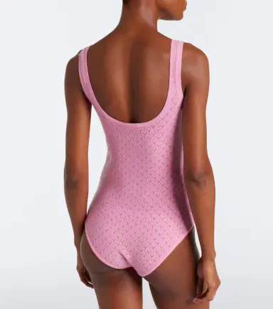 Eres Gourmandise pointelle wool-blend bodysuit | Thumbnail 6