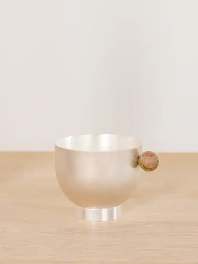 Natalia Criado Silver-plated And Unakite Cup