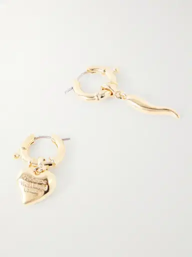 Vivienne Westwood Della Gold-plated Earrings | Thumbnail 3 Vivienne Westwood Della Gold-plated Earrings | Thumbnail 3