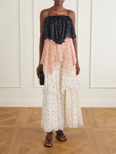 Aje Songstress Polka-dot Organza Maxi Dress | Thumbnail 2