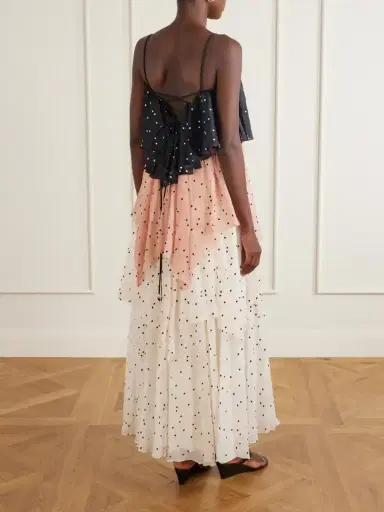 Aje Songstress Polka-dot Organza Maxi Dress | Thumbnail 3
