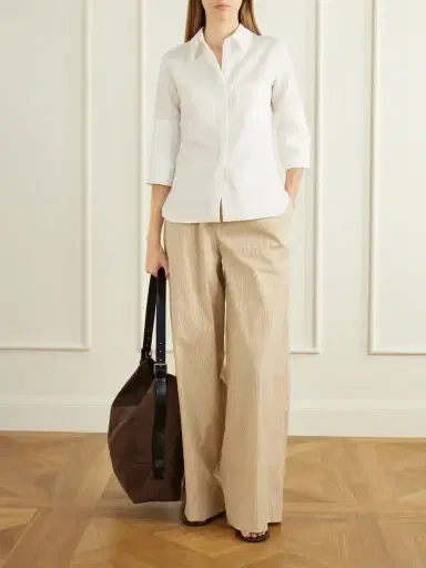 Kallmeyer Wesley Striped Cotton-taffeta Wide-leg Pants | Thumbnail 2 Kallmeyer Wesley Striped Cotton-taffeta Wide-leg Pants | Thumbnail 2