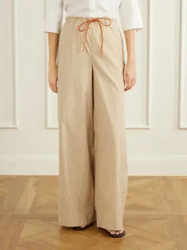 Kallmeyer Wesley Striped Cotton-taffeta Wide-leg Pants | Thumbnail 3 Kallmeyer Wesley Striped Cotton-taffeta Wide-leg Pants | Thumbnail 3